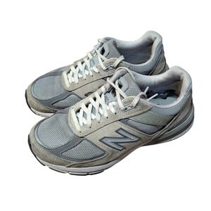 New Balance 990v5 Sneakers Castle Rock Grey Size 8 NO INSOLES Grunge Dad Shoe